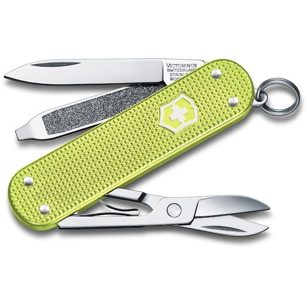 Swiss Army Brands 2024 Victorinox Classic Sd Alox, Lime Twist VIC-0.6221.241G - main